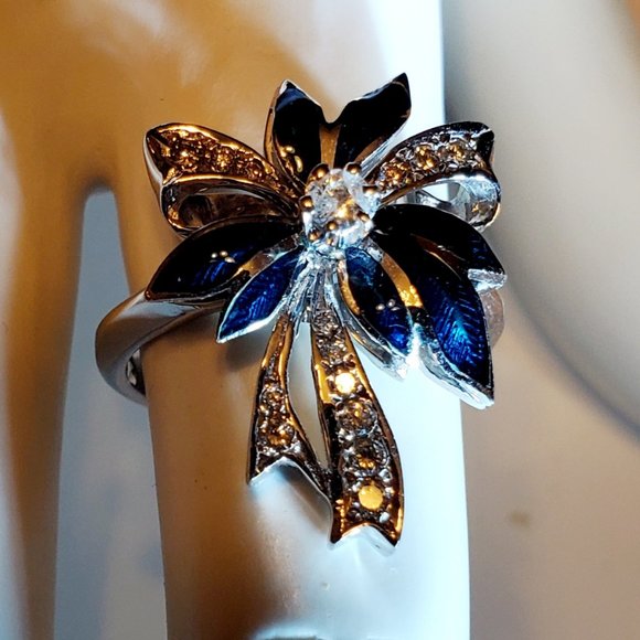 Made new beautiful 18K white Gold Diamond  Ring - Picture 1 of 12